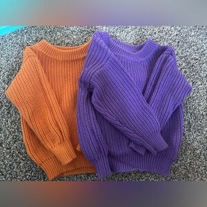 Gigi and Max Sweaters